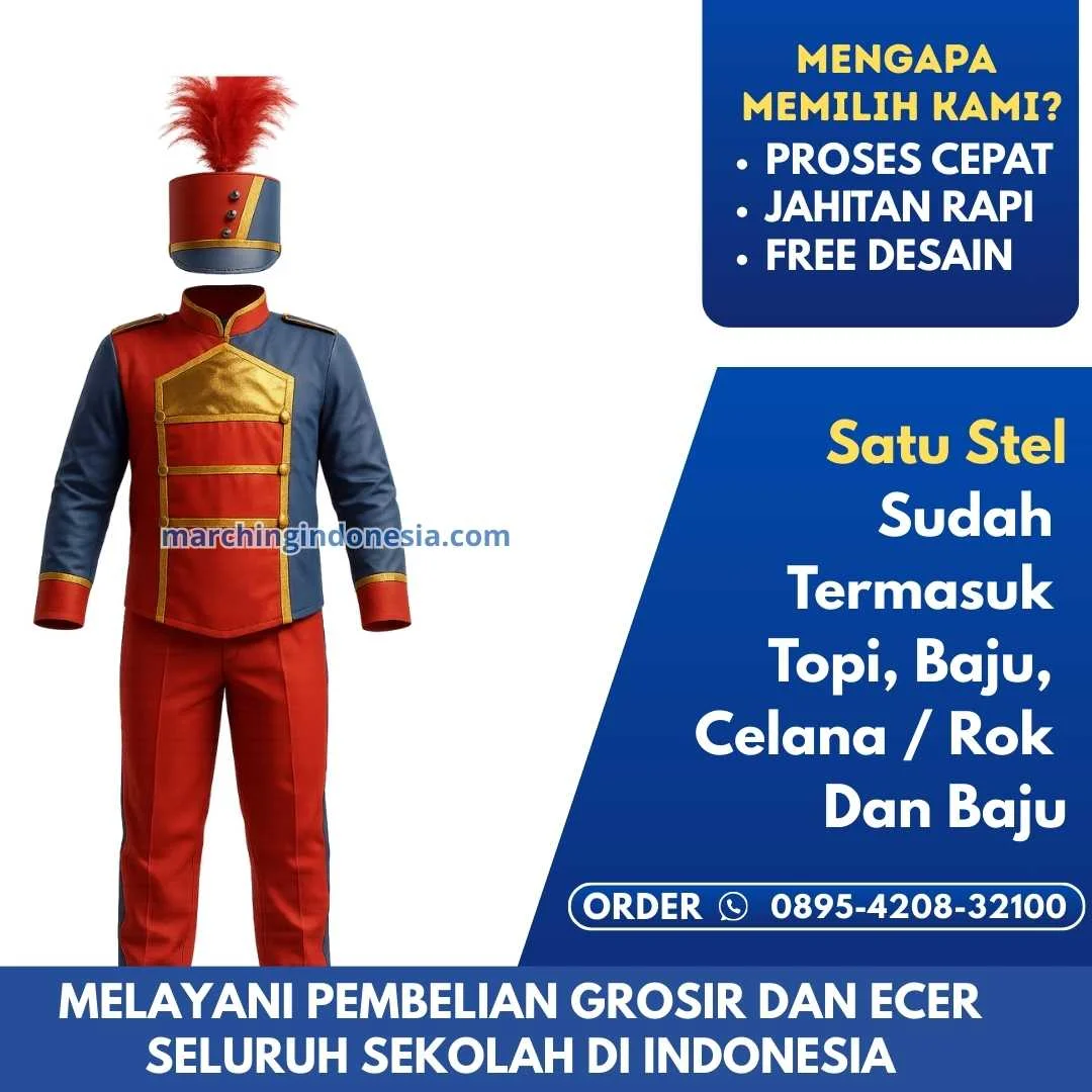 Kostum Drumband Berkualitas di Sumatera Selatan Ogan Komering Ilir Tulung Selapan Desa Penyandingan