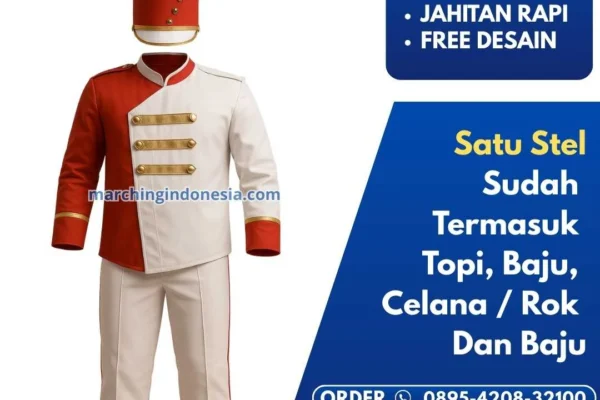 Kostum Drumband Lucu Untuk Anak di Sumatera Selatan Ogan Komering Ulu Peninjauan Desa Penilikan/mitra Ogan