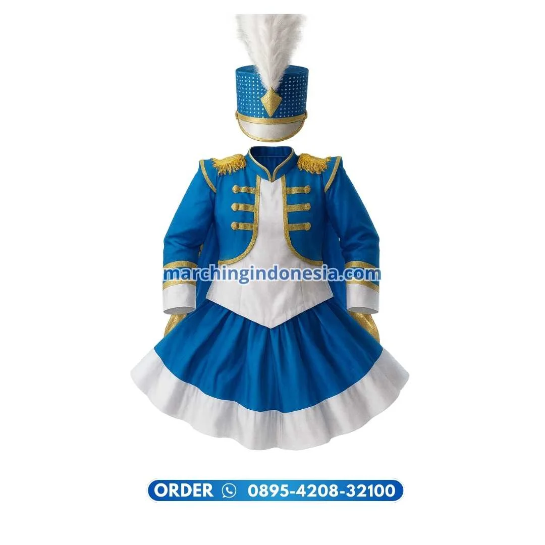 Baju Marching di Sulawesi Utara Minahasa Mandolang Desa Koha Barat