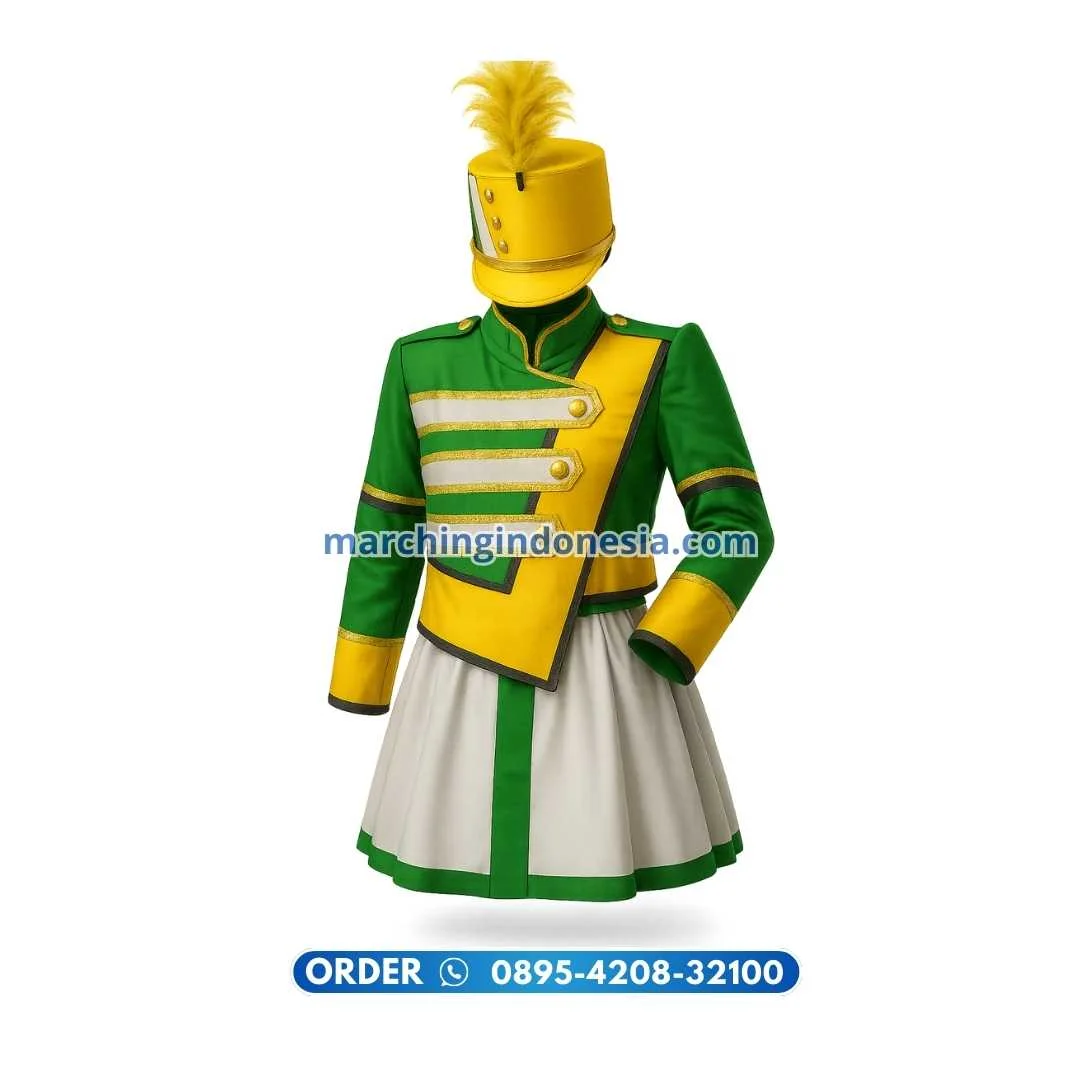 Kostum Drumband Di Sumatera Utara Nias Somolo Molo Desa Iodano