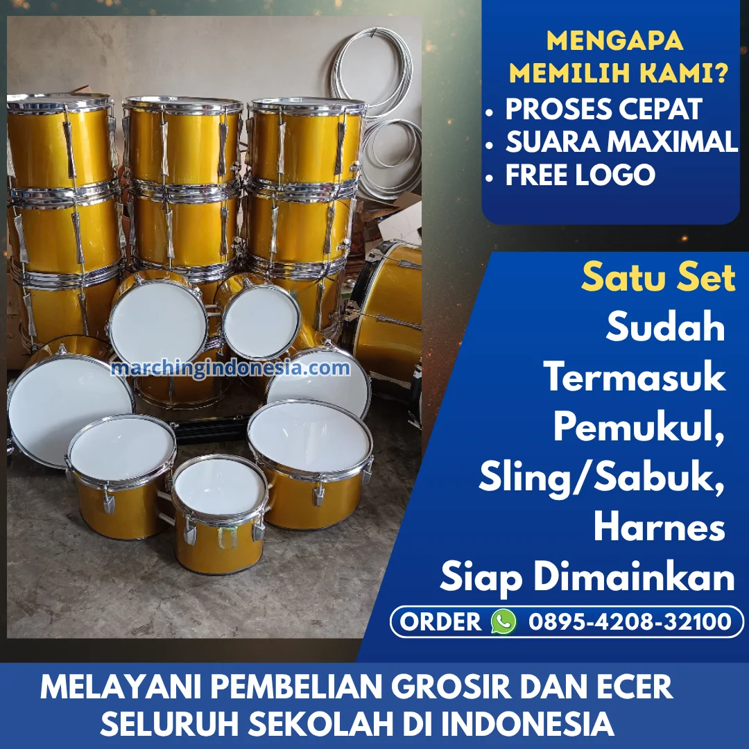 Harga 1 Set Alat Drumband Sd di Jawa Barat Bandung Bojongsoang Desa Cipagalo