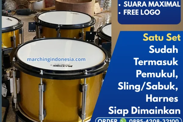Jual Alat Drumband 1 Set di Jawa Tengah Kudus Gebog Desa Padurenan