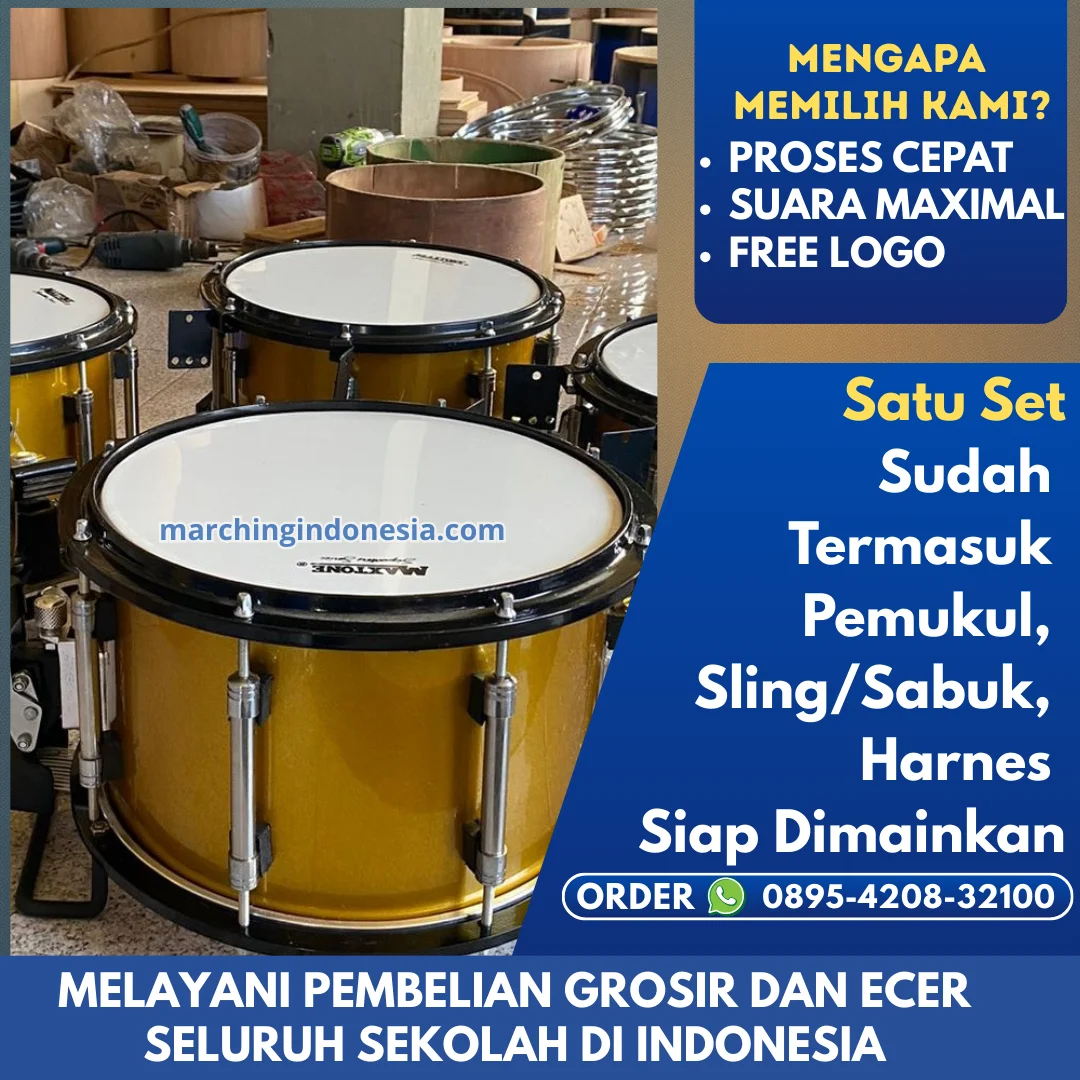 Jual Alat Drumband 1 Set di Jawa Tengah Kudus Gebog Desa Padurenan