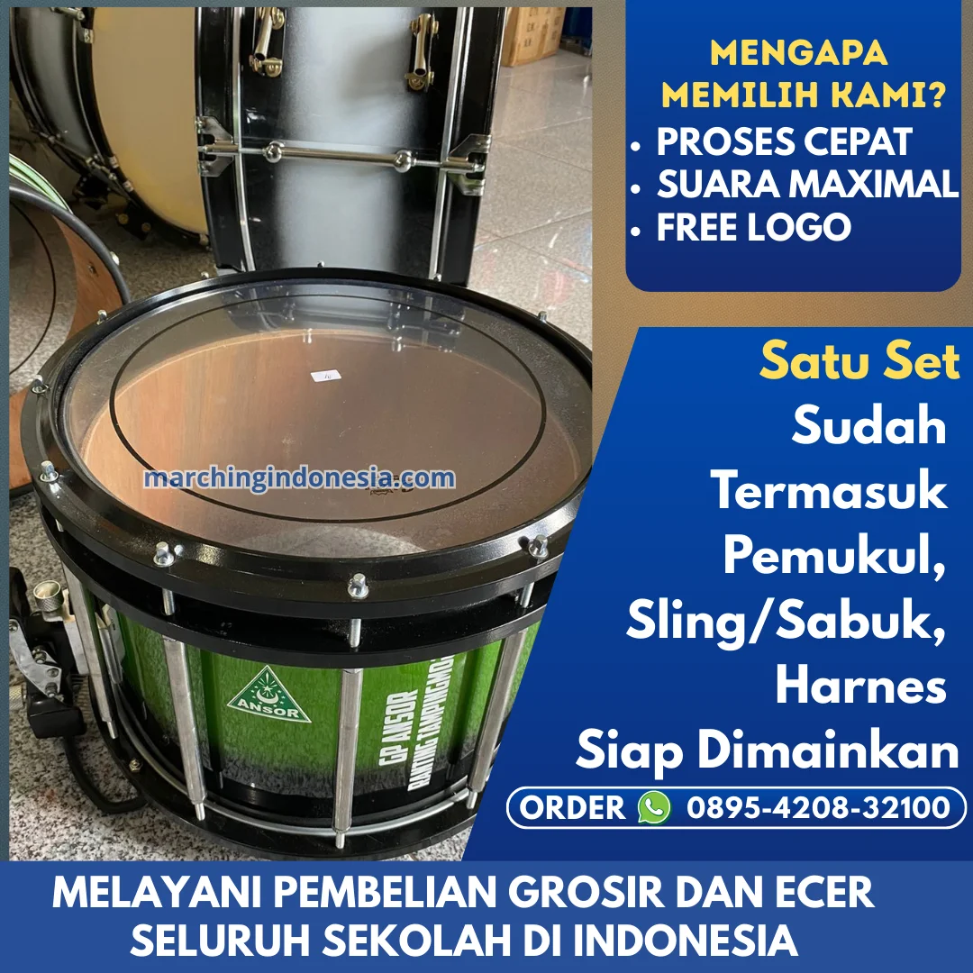 Jual Alat Drumband Instansi di Jawa Tengah Kota Surakarta Banjarsari Desa Keprabon